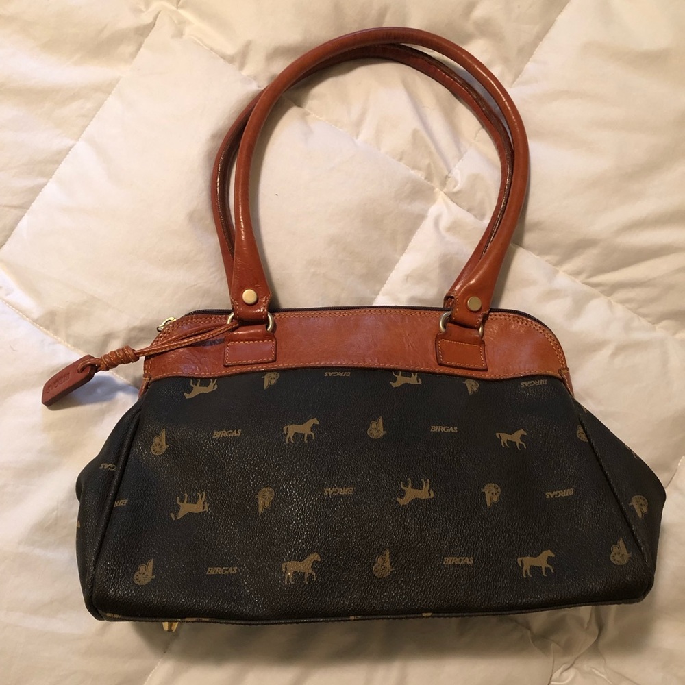 Leather handbag from Spain